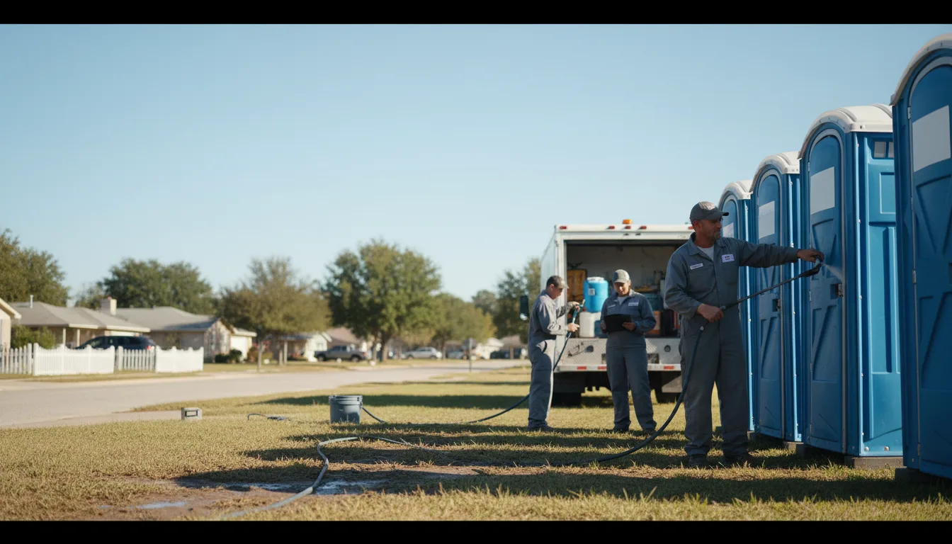Long-Term Portable Toilet Rental in Widener, AR near me